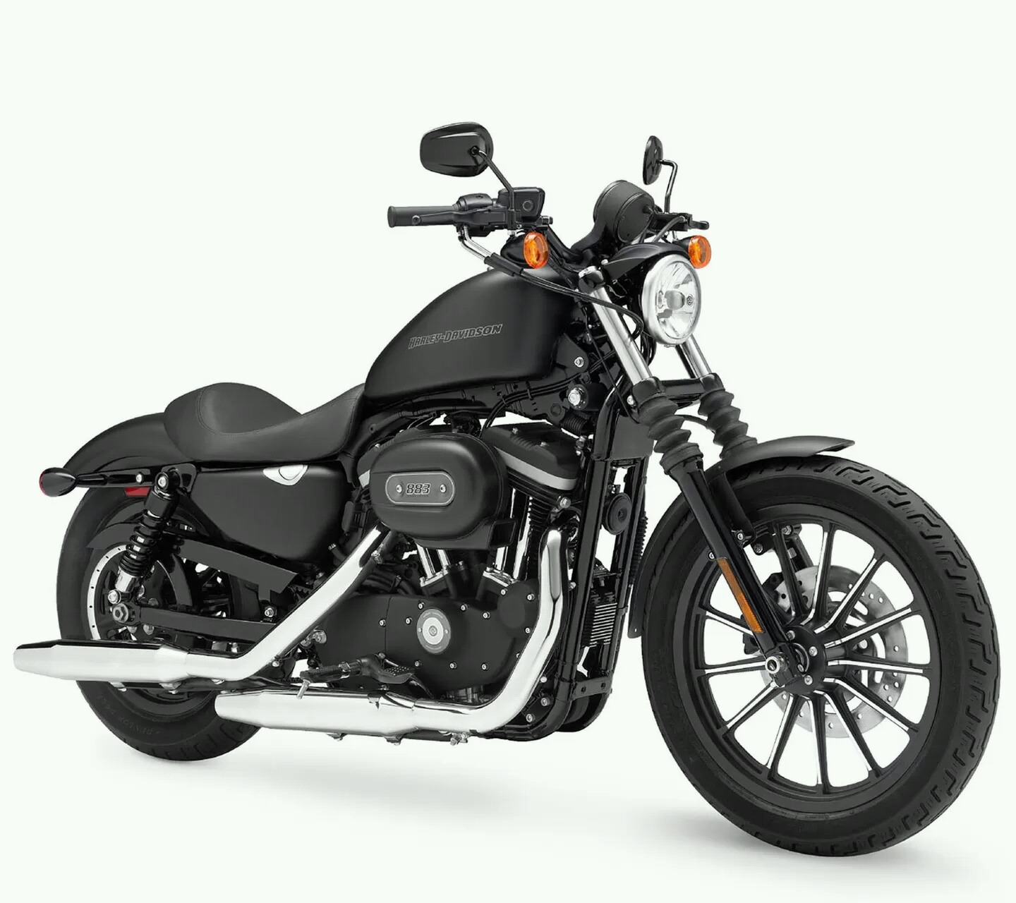 【哈雷戴维森Harley-Davidson 883低座超级版】_摩托车图片库_摩托车之家