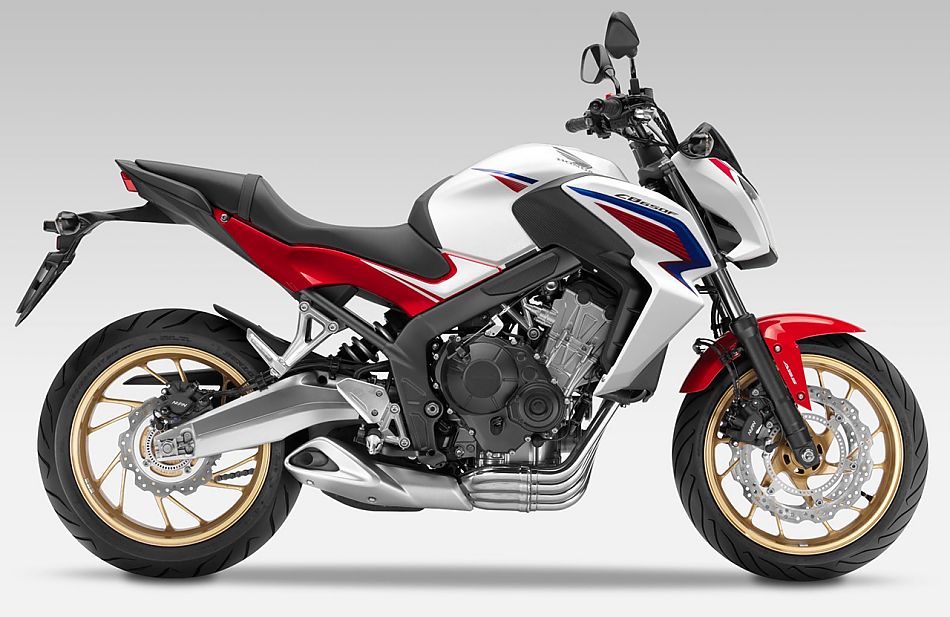 四缸的街头战士2014款本田cb650f图赏