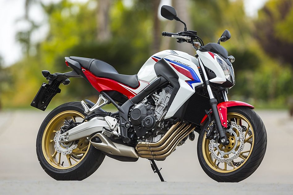 四缸的街头战士2014款本田cb650f图赏
