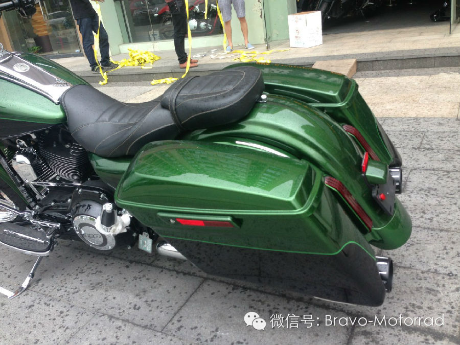 国外名车 美国哈雷戴维森 harley-davidson 03 实拍哈雷路王cvo
