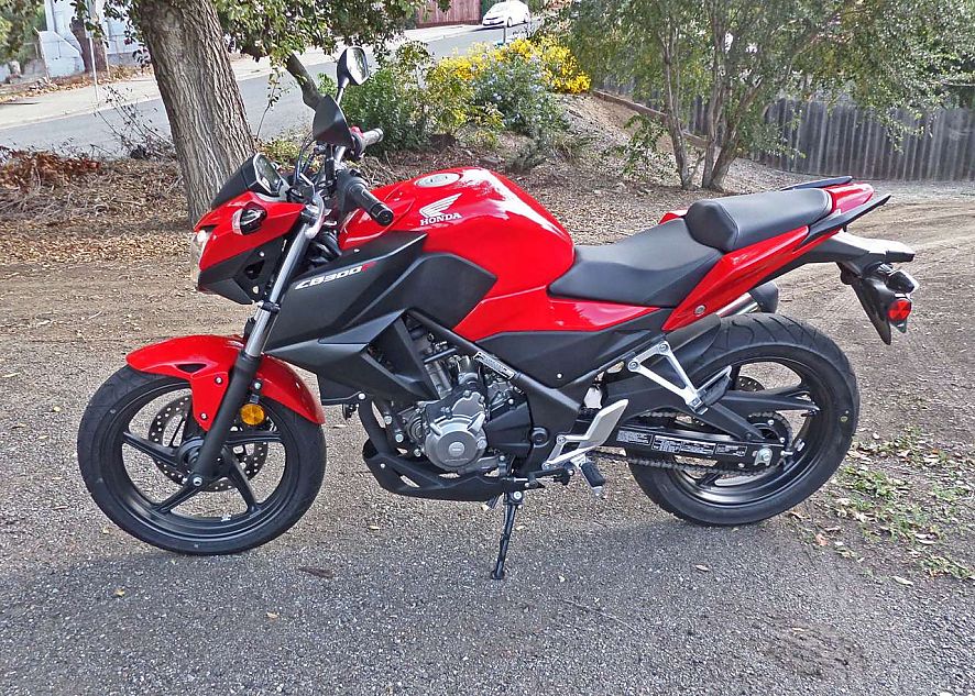 街车版cbr300r-本田cb300f组图欣赏